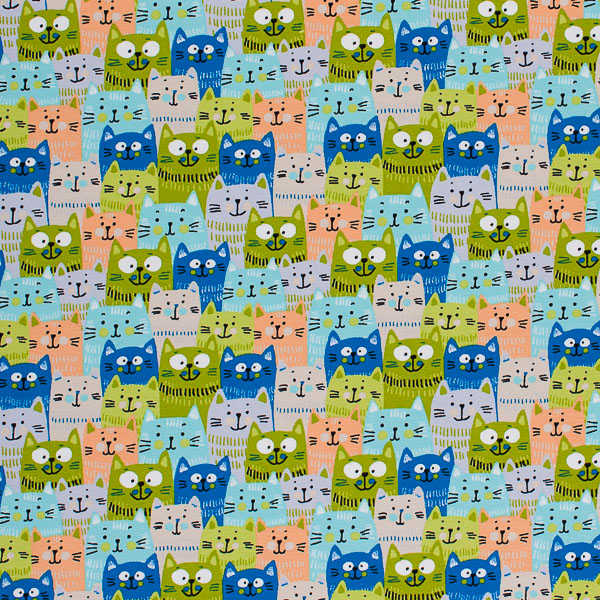 Ткань Трикотаж - Котята 1 1